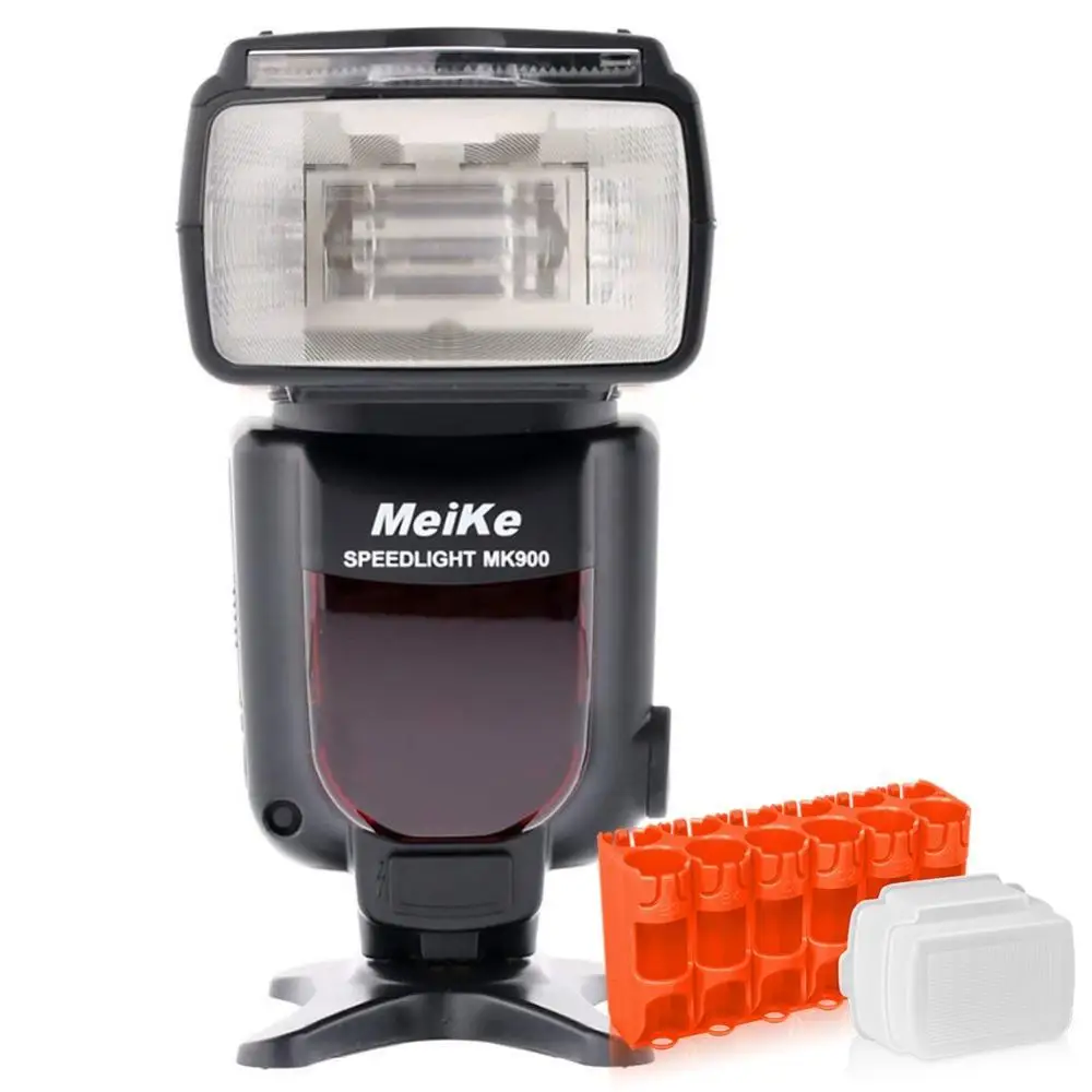 MEKE Meike MK 900 TTL Camera Flash Speedlite for Nikon SB 900 D7100 D7000 D5100 D5200 D5000 D800 D600 D90 D80+Diffuser/Caddy