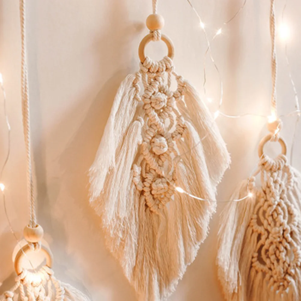Tapestry DIY Hand-woven Rope Cotton Bohem Wall Decoration Feather Decor Tapestry Wall Hanging AUG889
Tapestry DIY Hand-woven Rope Cotton Bohem Wall Decoration Feather Decor Tapestry Wall Hanging AUG889