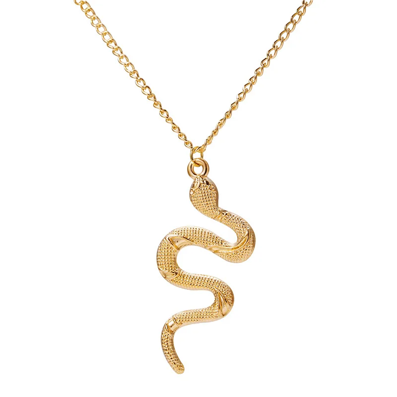 YUNAO Jewelry New Snake Necklace Retro Creative Simple Alloy Snake Pendant Necklace Women's Clavicle Chain Hot Products
YUNAO Jewelry New Snake Necklace Retro Creative Simple Alloy Snake Pendant Necklace Women's Clavicle Chain Hot Products