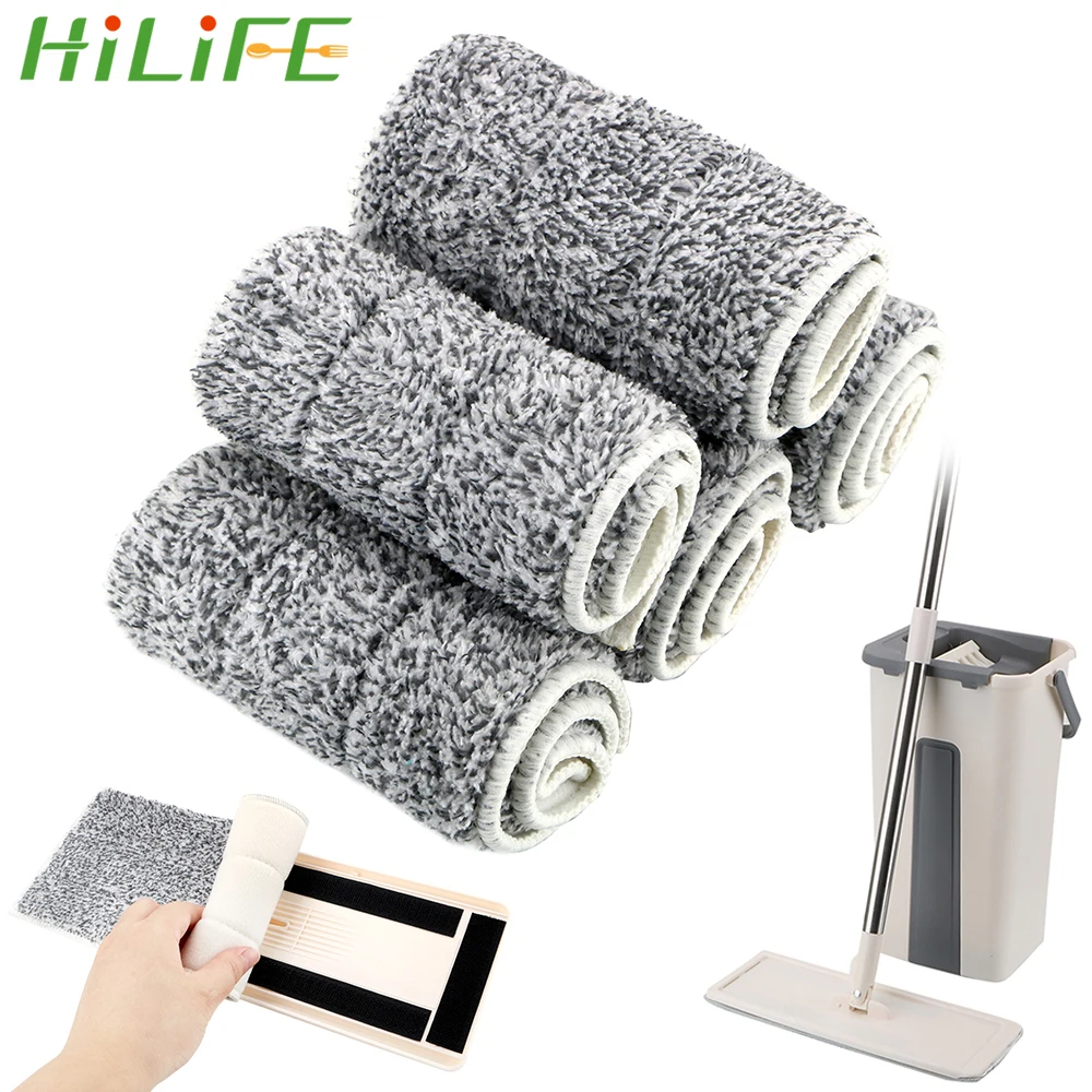 HILIFE 4 piece/6 piece Replacement Microfiber Pads Washable Spray Mop Pad Home Cleaning Mop Replacement Pad Mop Accessories
HILIFE 4 piece/6 piece Replacement Microfiber Pads Washable Spray Mop Pad Home Cleaning Mop Replacement Pad Mop Accessories
