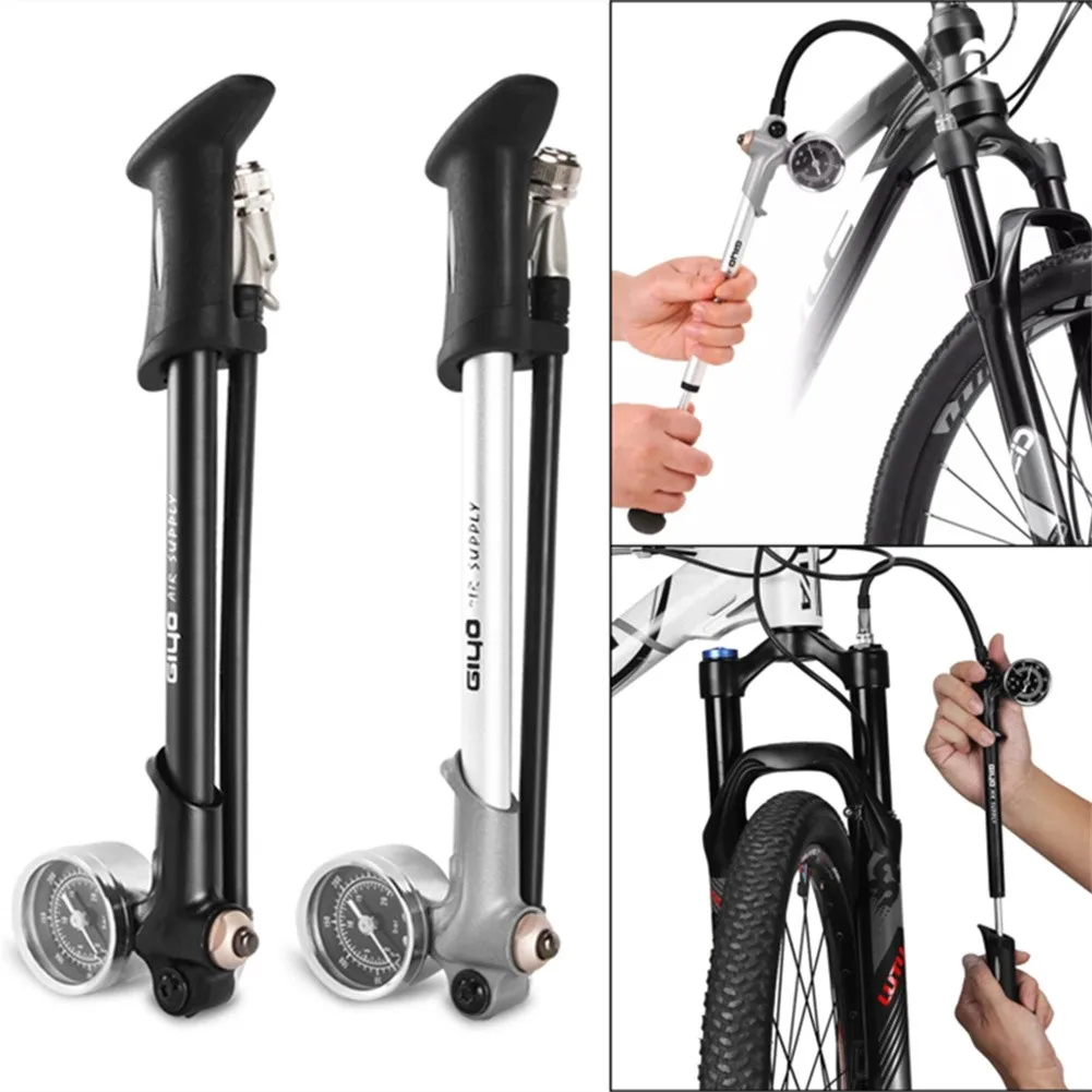 MTB Bike Suspension Pump Mountain Bicycle High Pressure Air Front Fork Shock 300Psi Pump Inflator -Schrader Valve Cycling Parts
MTB Bike Suspension Pump Mountain Bicycle High Pressure Air Front Fork Shock 300Psi Pump Inflator -Schrader Valve Cycling Parts