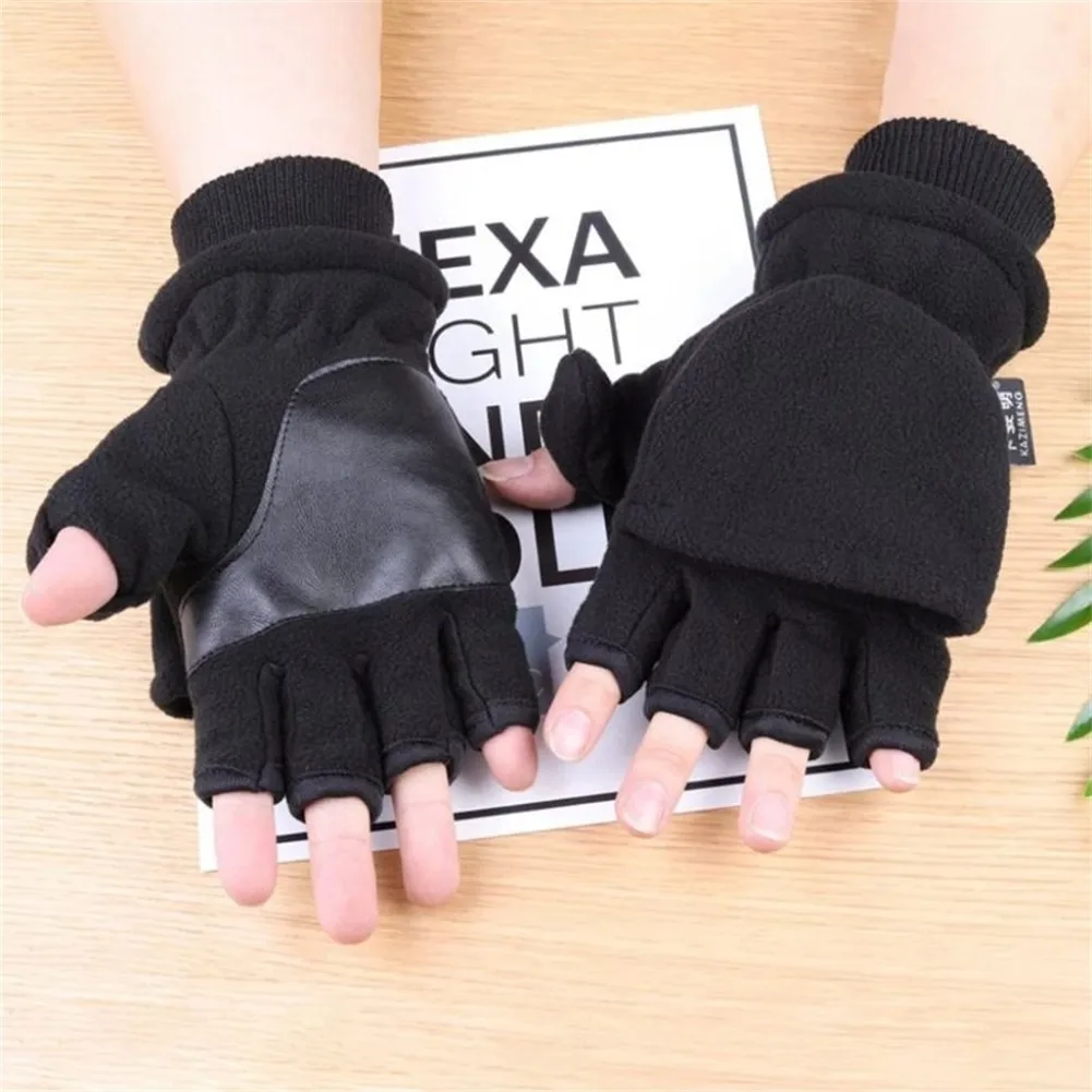 Winter Motorcycle Gloves Winter Fingerless Fleece Lining Gloves Half-Finger Thick Touch Screen Gloves Women's Men's Gloves
Winter Motorcycle Gloves Winter Fingerless Fleece Lining Gloves Half-Finger Thick Touch Screen Gloves Women's Men's Gloves