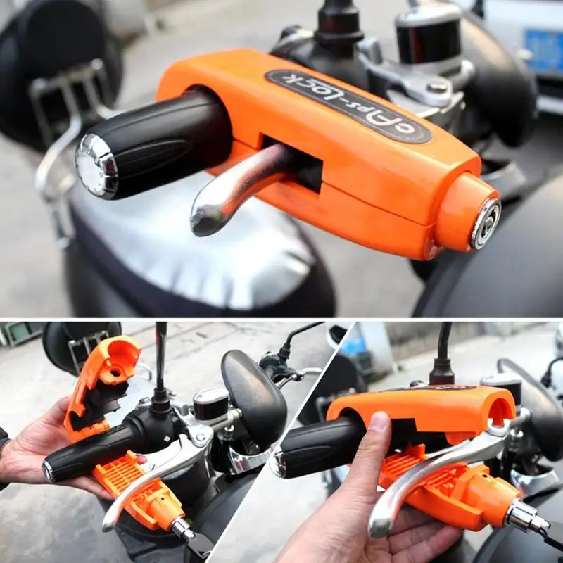 Motorcycle Lock Scooter Handlebar Lock Brake Throttle Anti Locks Security Grip Protection L Motorcycle Theft Grip T5S7
Motorcycle Lock Scooter Handlebar Lock Brake Throttle Anti Locks Security Grip Protection L Motorcycle Theft Grip T5S7