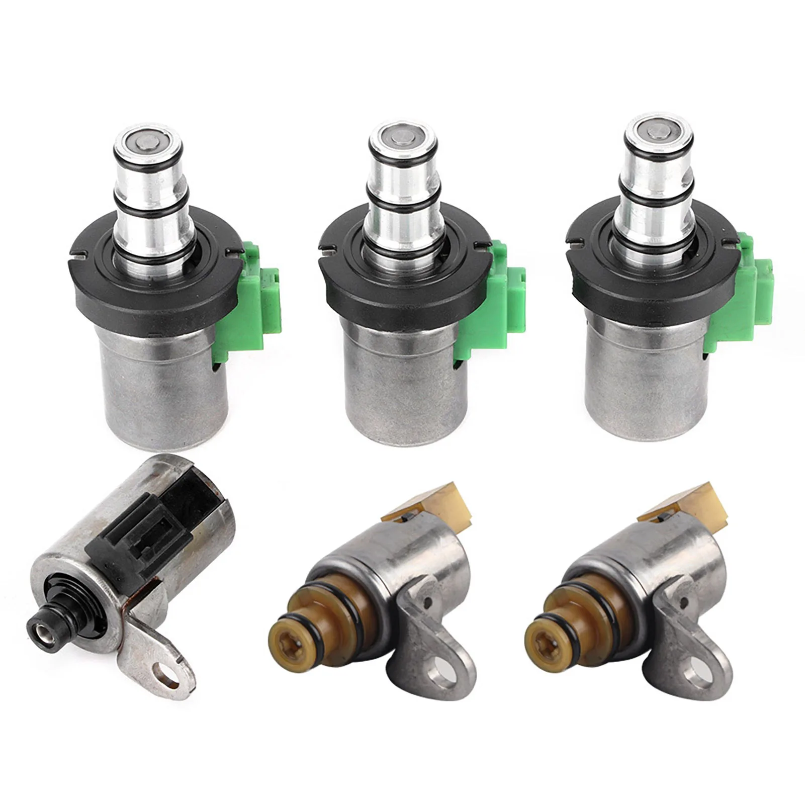 6Pcs/Set Solenoid Valve Gearbox Transmission Solenoid Valve Fit for FORD Focus 1998-16 4 SP FWD 1.8L 2.0L 4F27-E Valve Control
6Pcs/Set Solenoid Valve Gearbox Transmission Solenoid Valve Fit for FORD Focus 1998-16 4 SP FWD 1.8L 2.0L 4F27-E Valve Control