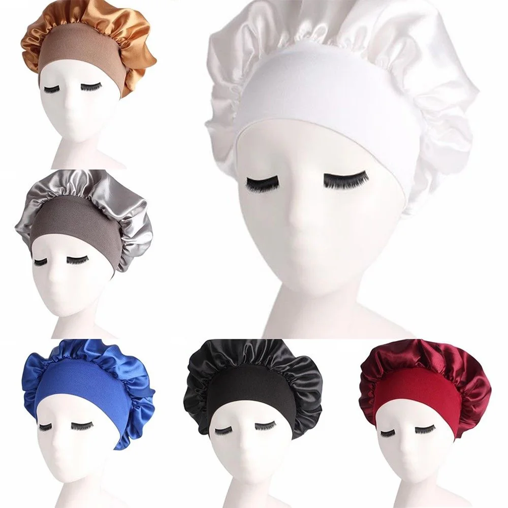 Night Sleep Caps Satin Bonnets Soft Hair Loss Cap for Women Girls Sleeping Head Cover Comfortable Night Sleep Hat Silk Bonnet
Night Sleep Caps Satin Bonnets Soft Hair Loss Cap for Women Girls Sleeping Head Cover Comfortable Night Sleep Hat Silk Bonnet