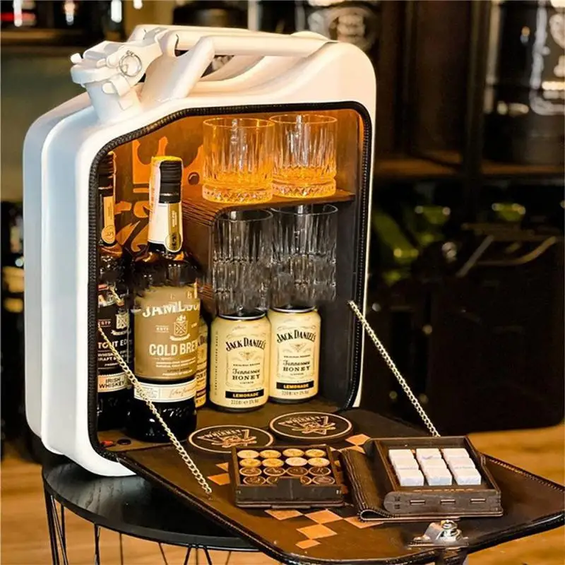 Mini Gasoline Barrel Whiskey Rack Drink Barrel Organizer Bar Set Display Home Decoration Kitchen Storage For Wine Christmas Gift
Mini Gasoline Barrel Whiskey Rack Drink Barrel Organizer Bar Set Display Home Decoration Kitchen Storage For Wine Christmas Gift