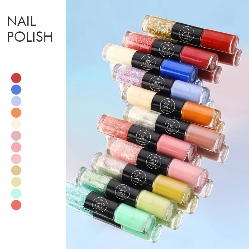 Nail Polish Colorful Two-color Quick-drying Nail Polish Transparent Twin Nail Polish Set White Sequins Nail Polish Quick-drying
Nail Polish Colorful Two-color Quick-drying Nail Polish Transparent Twin Nail Polish Set White Sequins Nail Polish Quick-drying