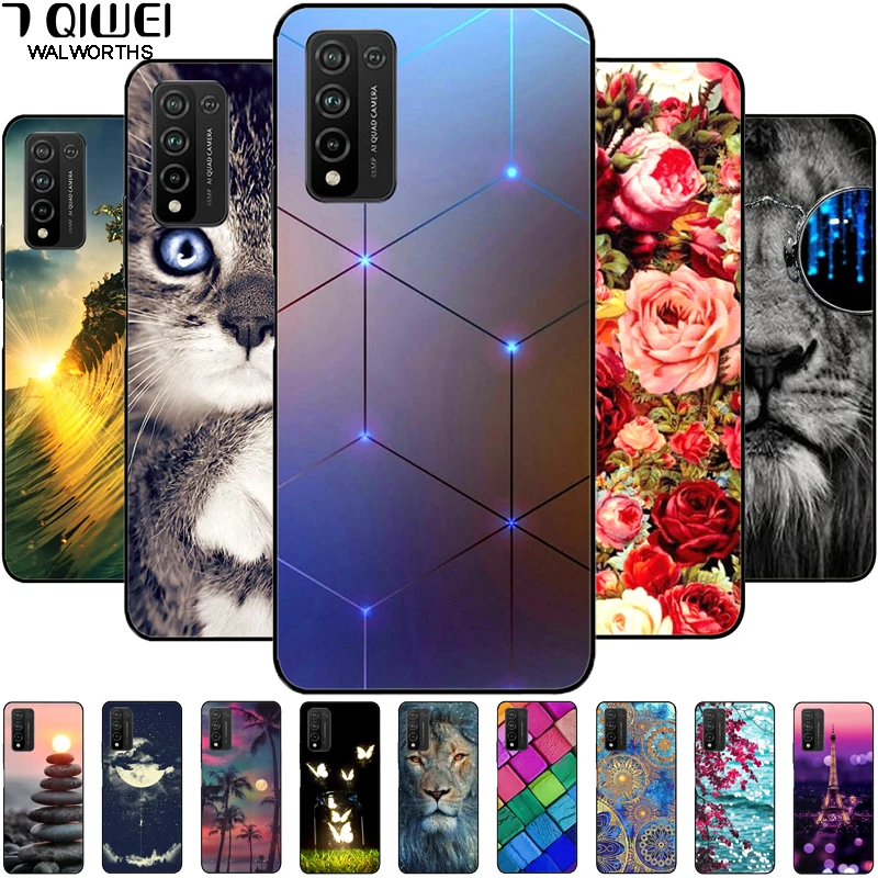 Чехол для Honor 10X Lite чехол телефона силиконовые мягкие чехлы задней панели Huawei из
