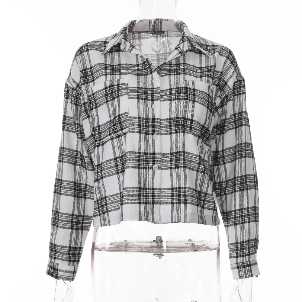 JVCAKE 2020 women's checked Autumn blouse New Long Sleeve Plaid Shirt Casual Fashion All-match blouse Women Clothing Blouses
JVCAKE 2020 women's checked Autumn blouse New Long Sleeve Plaid Shirt Casual Fashion All-match blouse Women Clothing Blouses