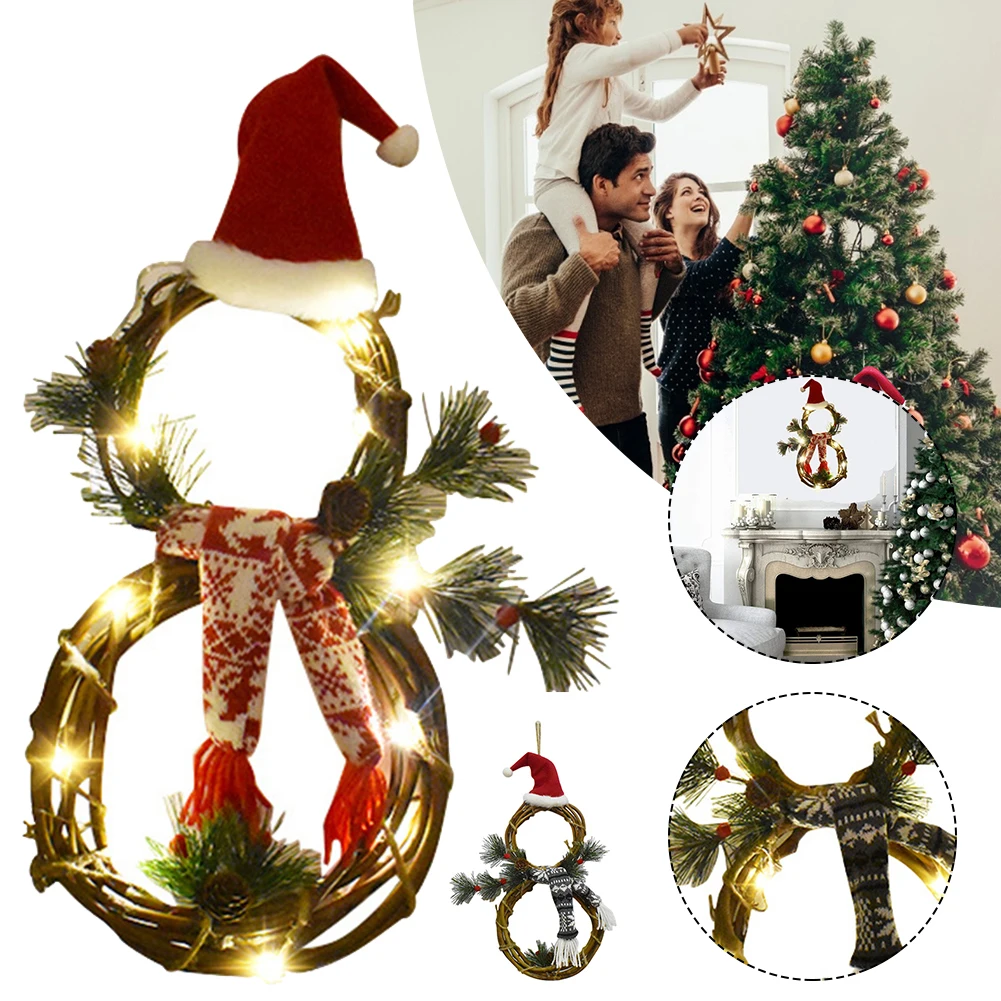 New Christmas LED Garland Hanging Decoration Home Rattan Wall Door Home Party Outdoor Shopping Mall Decoration Garland Wreath
New Christmas LED Garland Hanging Decoration Home Rattan Wall Door Home Party Outdoor Shopping Mall Decoration Garland Wreath