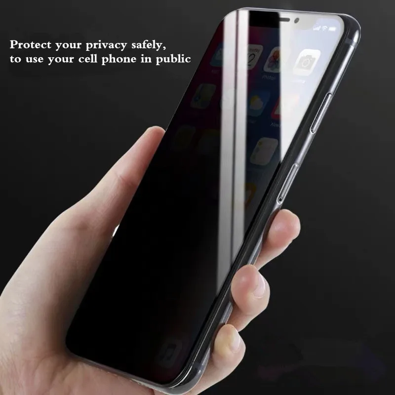 50 шт./партия 9H полное закаленное стекло для iPhone 5 5S 6 6S 7 8 Plus X XS 11 Pro Max XR