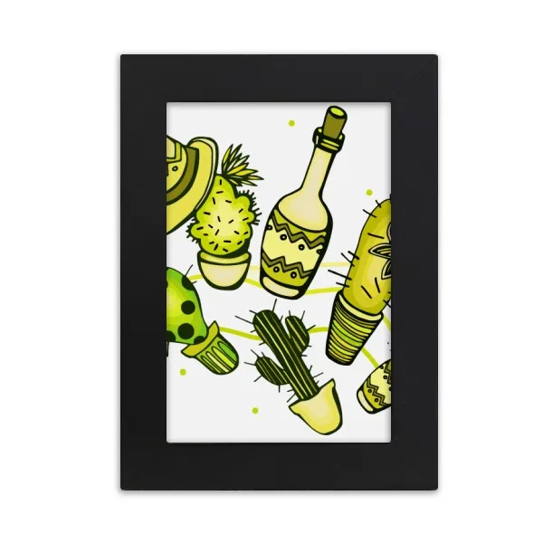 Sombrero Mexico Desert Cactus Mexican Desktop Photo Frame Picture Black Art Painting 5x7 inch
Sombrero Mexico Desert Cactus Mexican Desktop Photo Frame Picture Black Art Painting 5x7 inch
