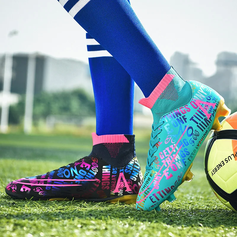 Plus Size Men's Football Boots Outdoor Lawn Training Shoes Flat Classic Soccer Shoes Boys Student Soccer Shoes Chuteira Futebol
Plus Size Men's Football Boots Outdoor Lawn Training Shoes Flat Classic Soccer Shoes Boys Student Soccer Shoes Chuteira Futebol