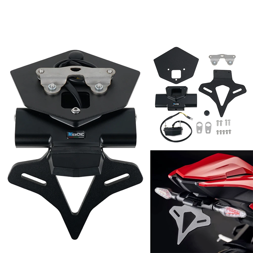 NiceCNC Motorcycle Tail Tidy Fender Eliminator License Plate Holder Bracket For BMW S1000RR S 1000 RR Sport Motorsport 2019-2022
NiceCNC Motorcycle Tail Tidy Fender Eliminator License Plate Holder Bracket For BMW S1000RR S 1000 RR Sport Motorsport 2019-2022