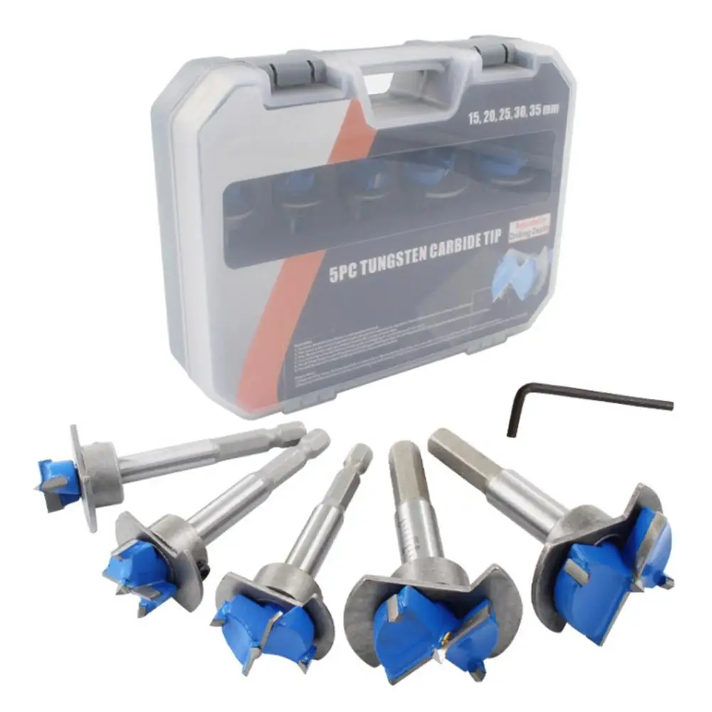 Hexagonal Handle Cabinet Hinge Hole Opener Set Adjustable Hinge Drill Bit 15-35mm Positioning Woodworking Hole Opener
Hexagonal Handle Cabinet Hinge Hole Opener Set Adjustable Hinge Drill Bit 15-35mm Positioning Woodworking Hole Opener