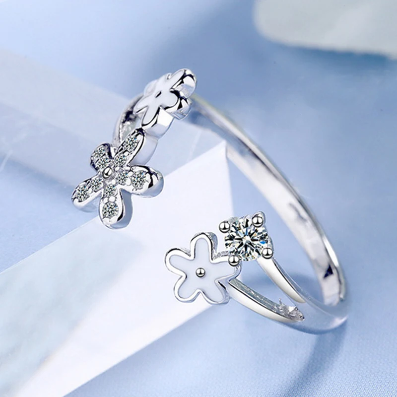 Simple Unisex Star Rose Flower Open Rings for Silver Color Zircon Electrocardiogram Bamboo Adjustable Finger Girlfriend Jewelry
Simple Unisex Star Rose Flower Open Rings for Silver Color Zircon Electrocardiogram Bamboo Adjustable Finger Girlfriend Jewelry