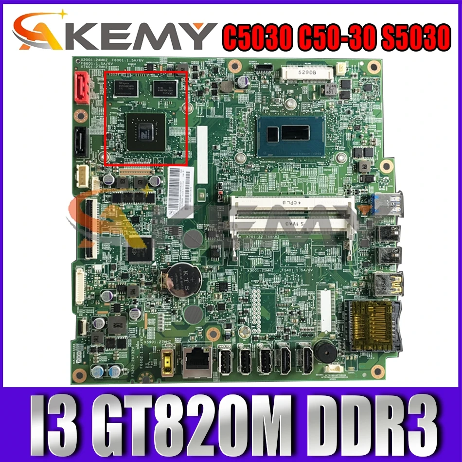 Akemy For 348.01X03.0021 Applies To Lenovo C5030 C50-30 S5030 all-in-one Computer Motherboard CPU I3 GT820M DDR3 Work
Akemy For 348.01X03.0021 Applies To Lenovo C5030 C50-30 S5030 all-in-one Computer Motherboard CPU I3 GT820M DDR3 Work