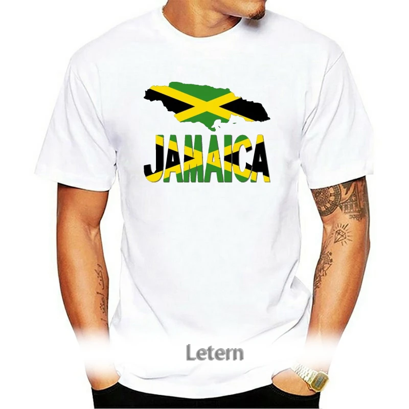 New Style Jamaica Flag Map Tshirt Men Letter Women T-Shirts Leisure Camisas Shirt
New Style Jamaica Flag Map Tshirt Men Letter Women T-Shirts Leisure Camisas Shirt