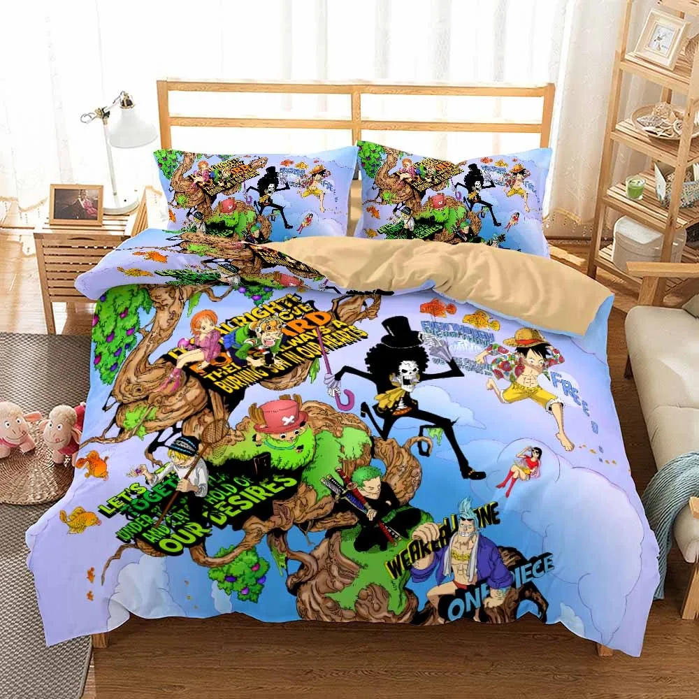 2/3 Pieces Luffy One Piece Bedding Set 3D Print Japan Anime Cartoon Duvet Cover For Bedroom Bed Cover Set Pillowcase(No Sheets)
2/3 Pieces Luffy One Piece Bedding Set 3D Print Japan Anime Cartoon Duvet Cover For Bedroom Bed Cover Set Pillowcase(No Sheets)
