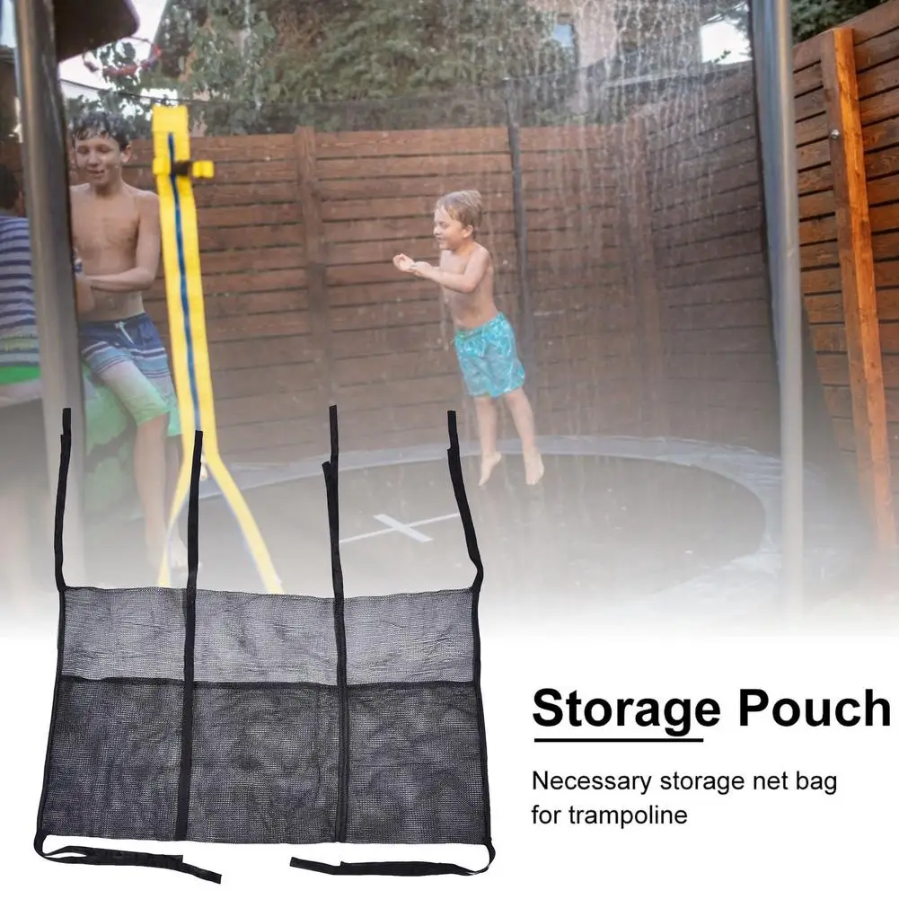 Trampoline Storage Mesh Bag With 4 Straps Toys Shoes Organizer Storage Bag For Beach Bike In Swimming Pool
Trampoline Storage Mesh Bag With 4 Straps Toys Shoes Organizer Storage Bag For Beach Bike In Swimming Pool