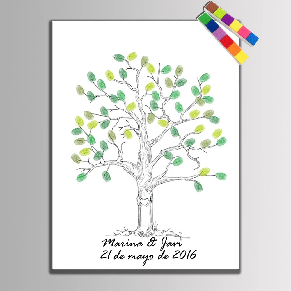 Personalize Wedding Decoration Fingerprint Signature Canvas Painting Pink Tree Wedding Gift Brithday Party Decoration & Ink Set
Personalize Wedding Decoration Fingerprint Signature Canvas Painting Pink Tree Wedding Gift Brithday Party Decoration & Ink Set