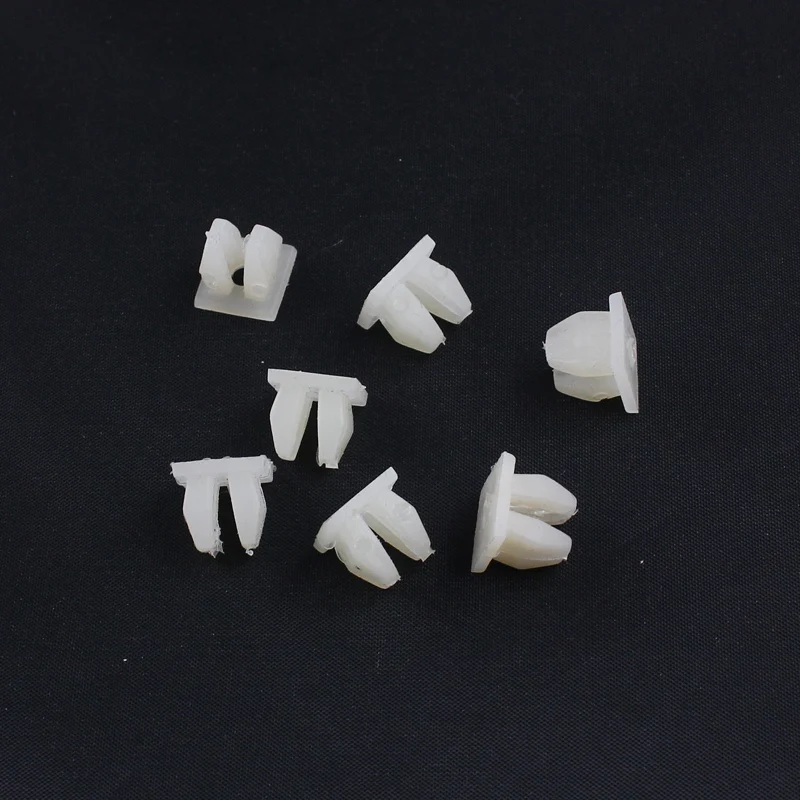 Square Head nut grommet molding clips plastic white retainer fixed car trim accessories mounting snaps
Square Head nut grommet molding clips plastic white retainer fixed car trim accessories mounting snaps