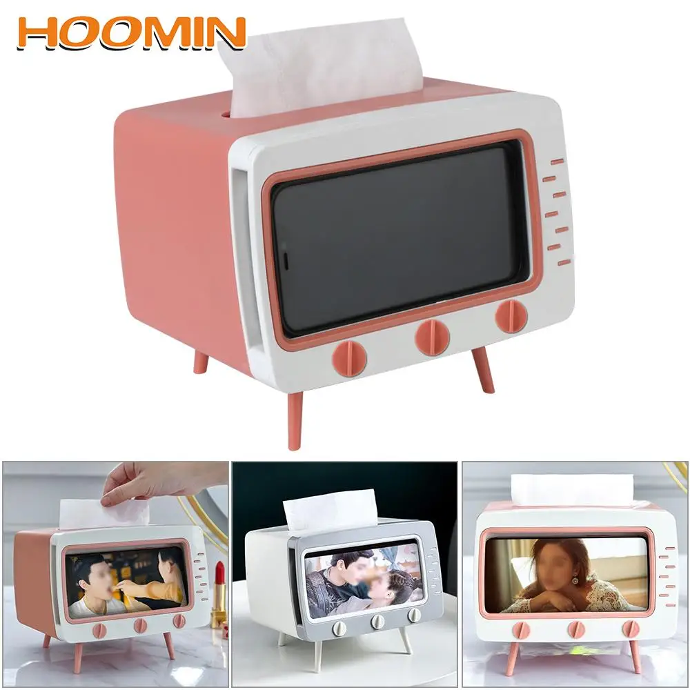 Organizer with Mobile Phone Holder Creative Desktop Paper Holder Dispenser New TV Tissue Box Storage Napkin Case
Organizer with Mobile Phone Holder Creative Desktop Paper Holder Dispenser New TV Tissue Box Storage Napkin Case