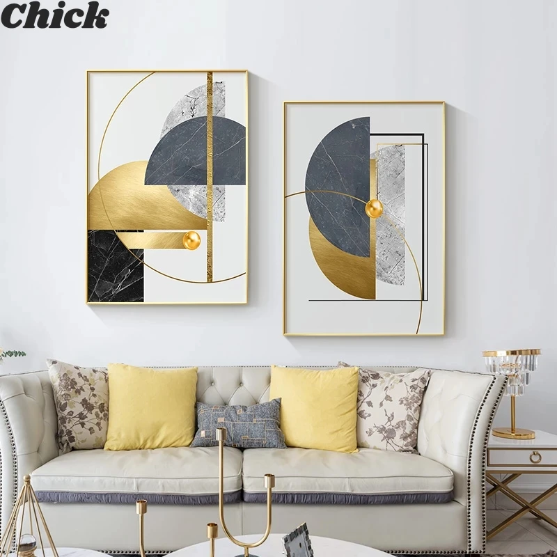 Modern Golden Abstract Geometric Art Pattern Stitching Canvas Print Gold Foil Poster Wall Paintings For Living Room Home Decor
Modern Golden Abstract Geometric Art Pattern Stitching Canvas Print Gold Foil Poster Wall Paintings For Living Room Home Decor