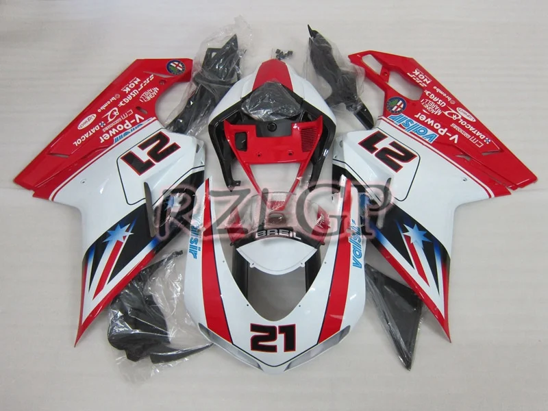 Injection Mold ABS Motorcycle Fairings Kit Fit for DUCATI 848 evo 1098 1198 1098 RS 2007 -- 2011 RedJ7874k Bodywork Set
Injection Mold ABS Motorcycle Fairings Kit Fit for DUCATI 848 evo 1098 1198 1098 RS 2007 -- 2011 RedJ7874k Bodywork Set