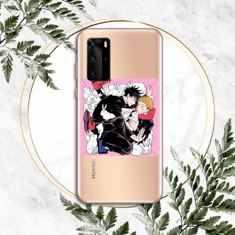 Anime Jujutsu Kaisen Phone Case Clear Transparent for huawei honor P 40 30 20 lite Pro 10 i 8 9 x p smart 2019
Anime Jujutsu Kaisen Phone Case Clear Transparent for huawei honor P 40 30 20 lite Pro 10 i 8 9 x p smart 2019