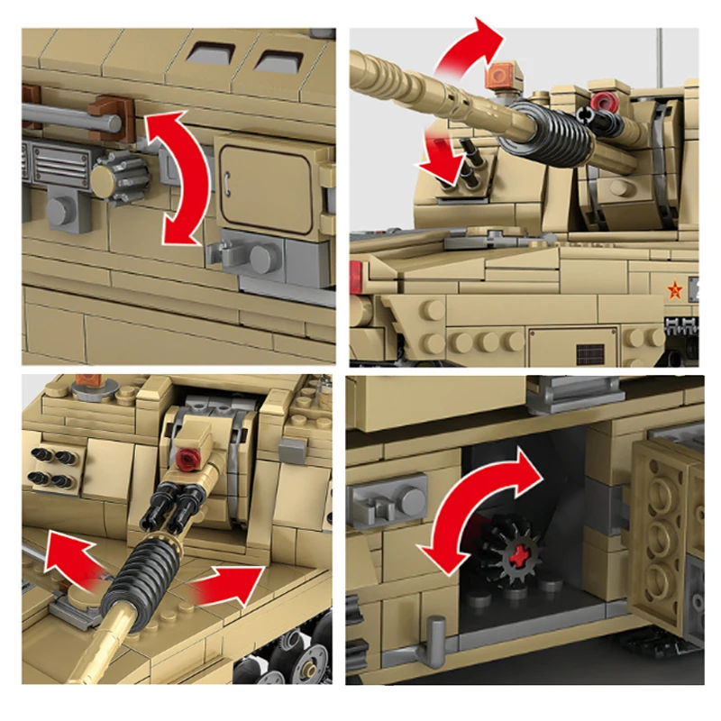 Military Series Building Blocks Rocket Launcher Tank 2 in1 Tech Weapon Figures Light Model Assembly Toys Children Boys Gifts
Military Series Building Blocks Rocket Launcher Tank 2 in1 Tech Weapon Figures Light Model Assembly Toys Children Boys Gifts