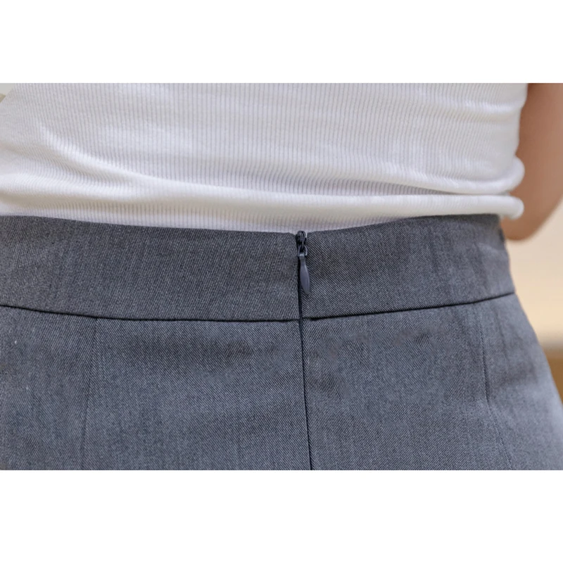 Vetement Femme 2021 Summer New Korean Fashion Women Clothing Office Ladies Asymmetrical Solid High Waist Slim Mini a Line Skirt
Vetement Femme 2021 Summer New Korean Fashion Women Clothing Office Ladies Asymmetrical Solid High Waist Slim Mini a Line Skirt