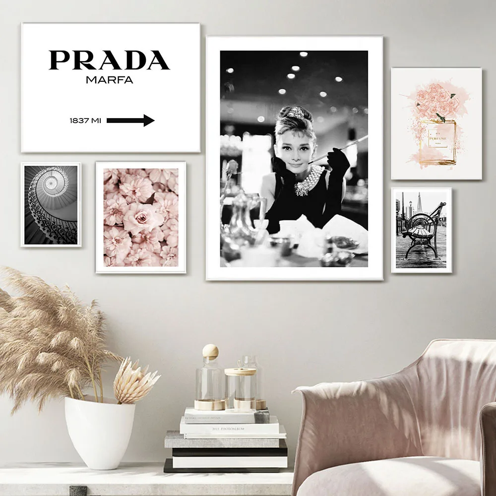 Fashion Paris Posters and Prints Woman Perfume Canvas Painting Pink Flower Wall Pictures for Living Room Home Decor No Frame
Fashion Paris Posters and Prints Woman Perfume Canvas Painting Pink Flower Wall Pictures for Living Room Home Decor No Frame