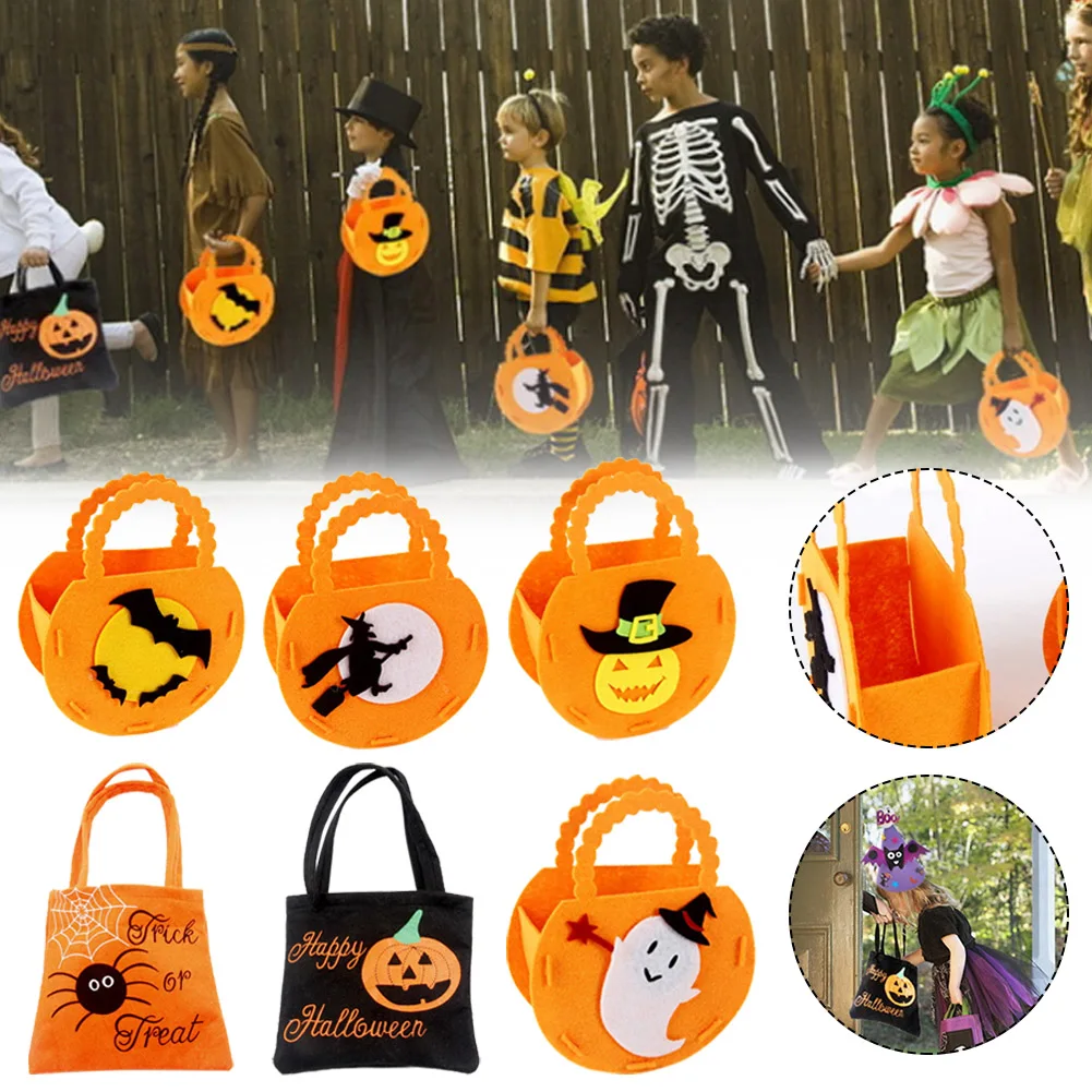 Creative Halloween Candy Gift Bag Pumpkin Treat Bag Kids Children Trick Or Treat Gift Carrying Bag Halloween Festival Supplie
Creative Halloween Candy Gift Bag Pumpkin Treat Bag Kids Children Trick Or Treat Gift Carrying Bag Halloween Festival Supplie