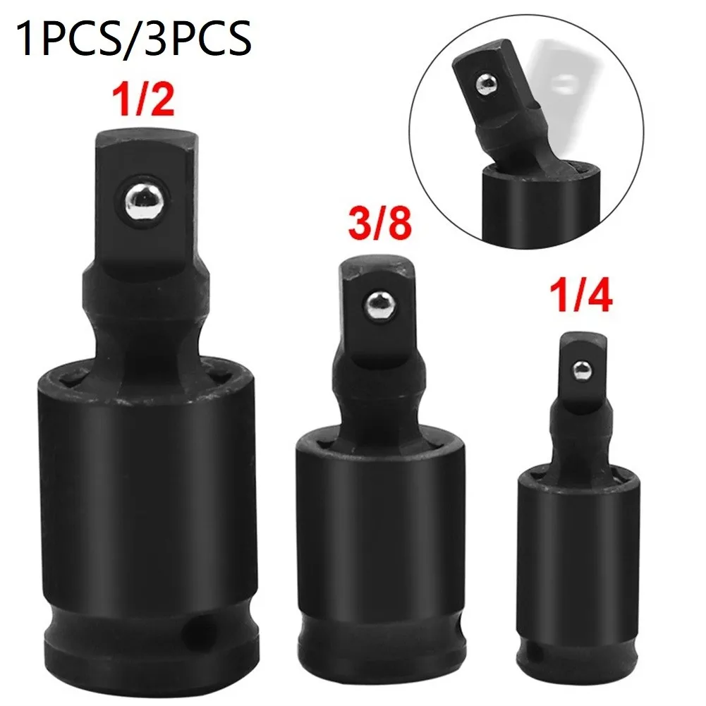 1/3pcs 360 Degree Swivel Knuckle Joint Air Impact Wobble Socket Adapter Hand Tool 1/2 3/8 1/4
1/3pcs 360 Degree Swivel Knuckle Joint Air Impact Wobble Socket Adapter Hand Tool 1/2 3/8 1/4