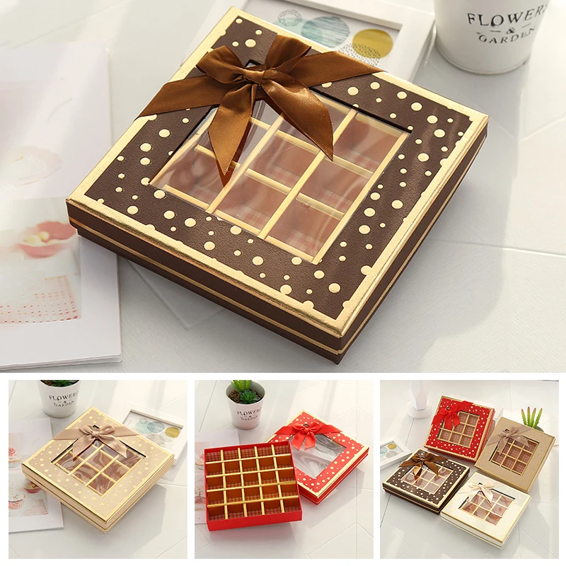 25 Grids Candy Box Romantic Valentine'S Day Chocolate Display Box Wedding Party Gift Packaging Box With Windows Chocolate Box
25 Grids Candy Box Romantic Valentine'S Day Chocolate Display Box Wedding Party Gift Packaging Box With Windows Chocolate Box