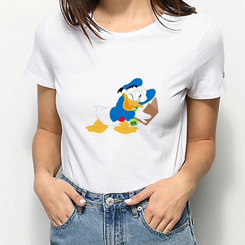 Vetement Femme T Shirt 2021 Donald Duck Vintage Harajuku Elegant T-Shirts Disney Top Brand Stylish Hot Sale Short Sleeved Edgy
Vetement Femme T Shirt 2021 Donald Duck Vintage Harajuku Elegant T-Shirts Disney Top Brand Stylish Hot Sale Short Sleeved Edgy