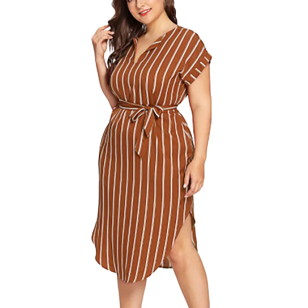 Short Size Dress Sleeve Print Stripe Plus Casual Fashion Women Colorful Bandage Plus Size Dressve stidos
Short Size Dress Sleeve Print Stripe Plus Casual Fashion Women Colorful Bandage Plus Size Dressve stidos