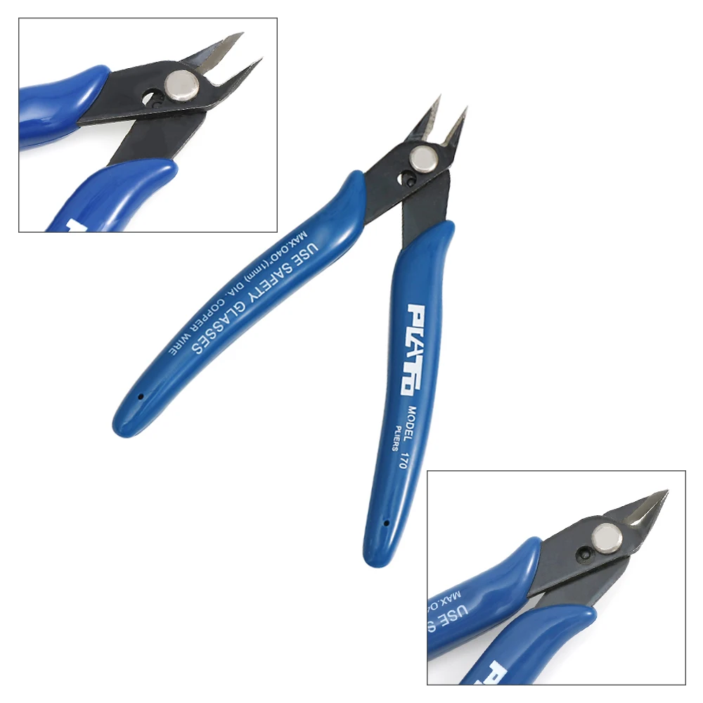 1PCS Bule Flush Side Shear Cutter Clipper Cutting Beading Pliers for Jewelry Wire Tools Jewelry Pliers Kit Pocket, Multi Tools
1PCS Bule Flush Side Shear Cutter Clipper Cutting Beading Pliers for Jewelry Wire Tools Jewelry Pliers Kit Pocket, Multi Tools