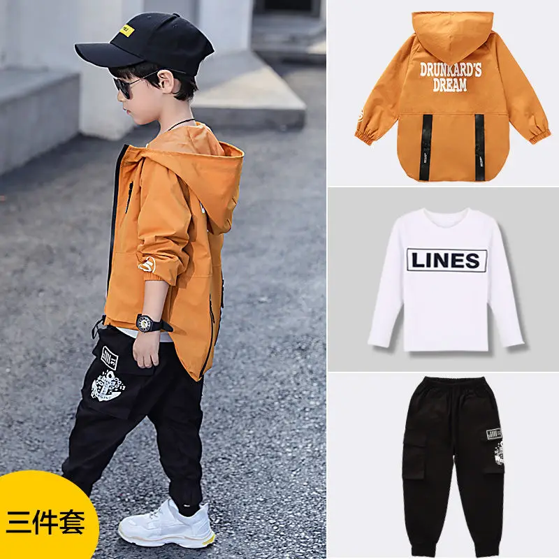 hot sale baby boys clothes sets 3-13 years old spring and autumn 3-pieces-sets Hooded big pocket trench coat+shirt+pants
hot sale baby boys clothes sets 3-13 years old spring and autumn 3-pieces-sets Hooded big pocket trench coat+shirt+pants