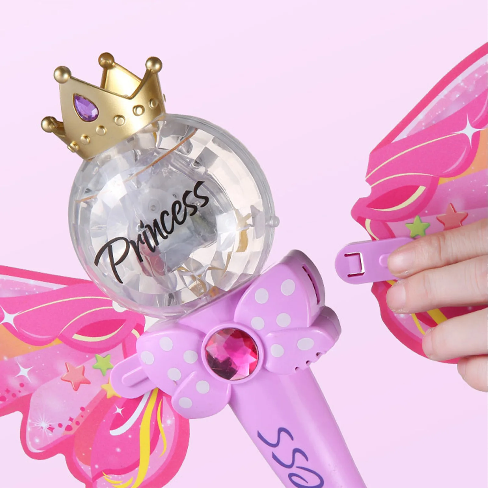 Fairy Stick Bubble Gun Glowing Magic Wand Outdoor Toys For Baby Girl Princess Crown Electric Bubble Blower Machine Girl presents
Fairy Stick Bubble Gun Glowing Magic Wand Outdoor Toys For Baby Girl Princess Crown Electric Bubble Blower Machine Girl presents
