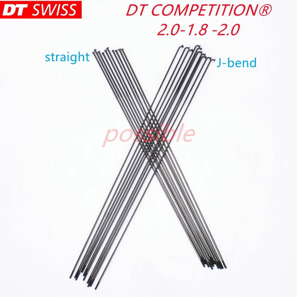 Велосипедные спицы DT Swiss для соревнований 2 0-1 8-2 0 круглые J-образные/прямые