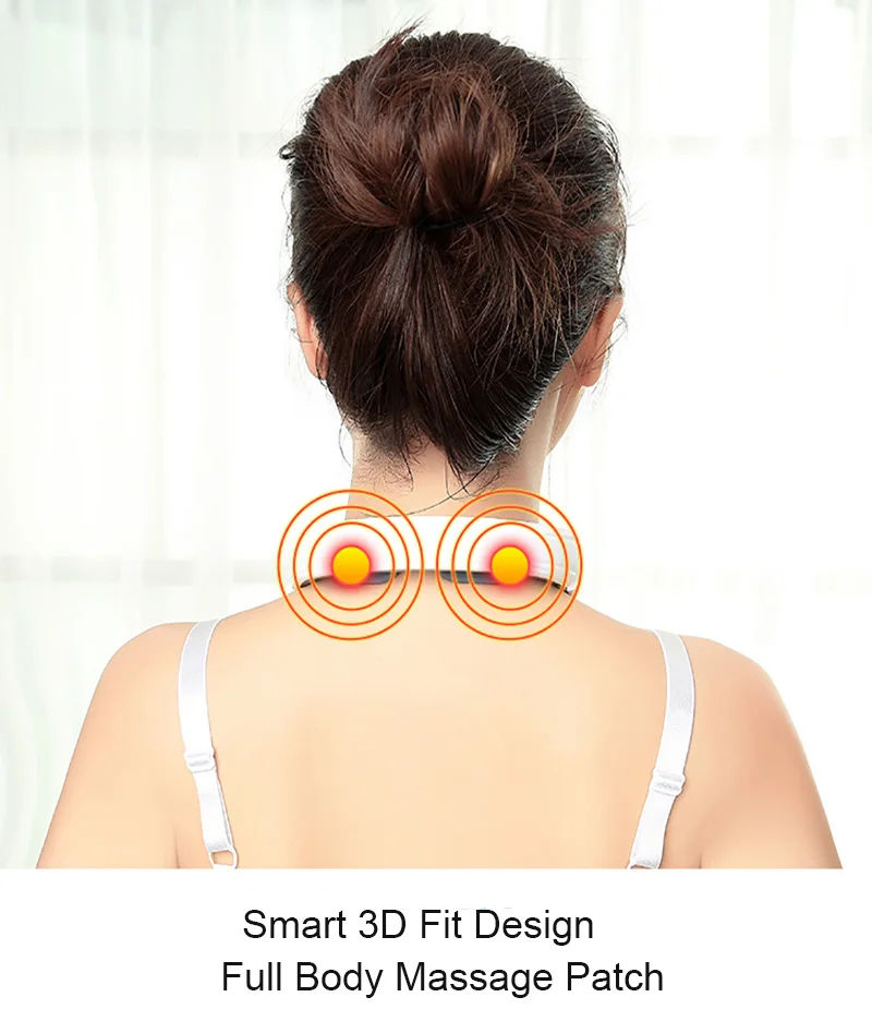 Electric Neck Back Pulse Massager TENS Wireless Heating Cervical Vertebra Relaxation Pain Relief Kneading Massage Machine
Electric Neck Back Pulse Massager TENS Wireless Heating Cervical Vertebra Relaxation Pain Relief Kneading Massage Machine