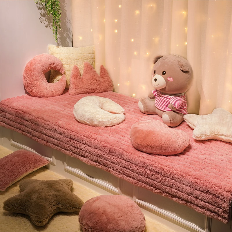 Living room/bedroom soft carpet Plush bay window cushion windowsill tatami blanket decoration simple modern bedroom balcony mat
Living room/bedroom soft carpet Plush bay window cushion windowsill tatami blanket decoration simple modern bedroom balcony mat