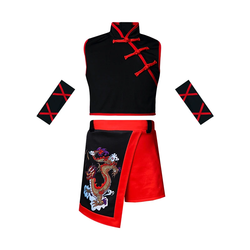 New Kids Jazz Dance Costumes Chinese Style Street Dance Performance Clothing For Girls Modern Hip Hop Dance Dresses
New Kids Jazz Dance Costumes Chinese Style Street Dance Performance Clothing For Girls Modern Hip Hop Dance Dresses