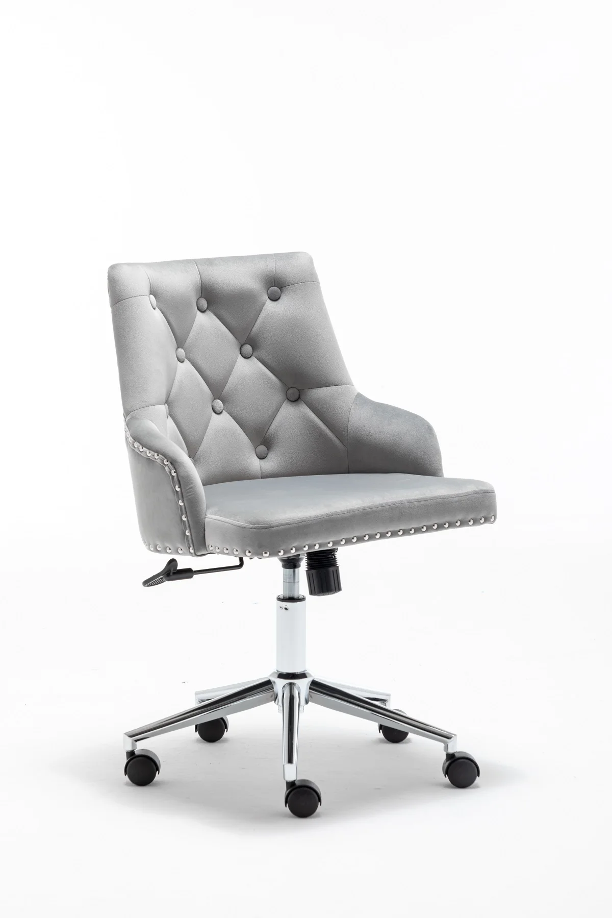 Furniture Home High Back Office Chair With Pull Ring Modern Design Velvet Desk Task Chair with Arms In Study Bedroom
Furniture Home High Back Office Chair With Pull Ring Modern Design Velvet Desk Task Chair with Arms In Study Bedroom