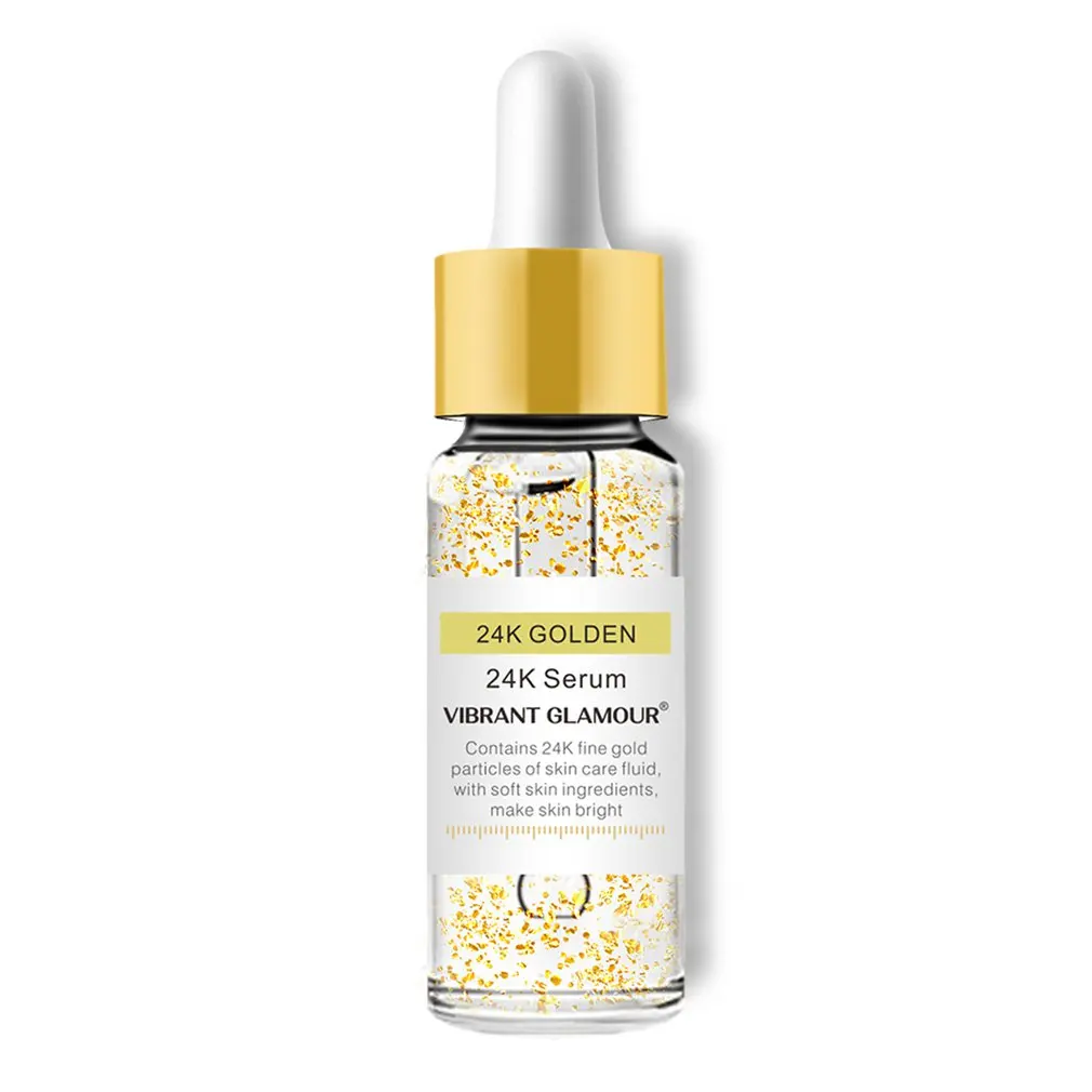15ml 24K Gold Serum High Purity Gold Foil Firming Facial Essence Reduce Wrinkles Anti-aging Three-in-one Effects Face Care
15ml 24K Gold Serum High Purity Gold Foil Firming Facial Essence Reduce Wrinkles Anti-aging Three-in-one Effects Face Care