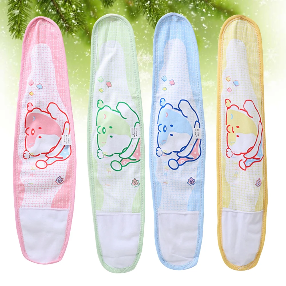 4pcs Cartoon Navel Band Adjustable Newborn Bellyband Belly Band Baby Infant Umbilical Belt Navel Protection Belt (Mixed Col
4pcs Cartoon Navel Band Adjustable Newborn Bellyband Belly Band Baby Infant Umbilical Belt Navel Protection Belt (Mixed Col