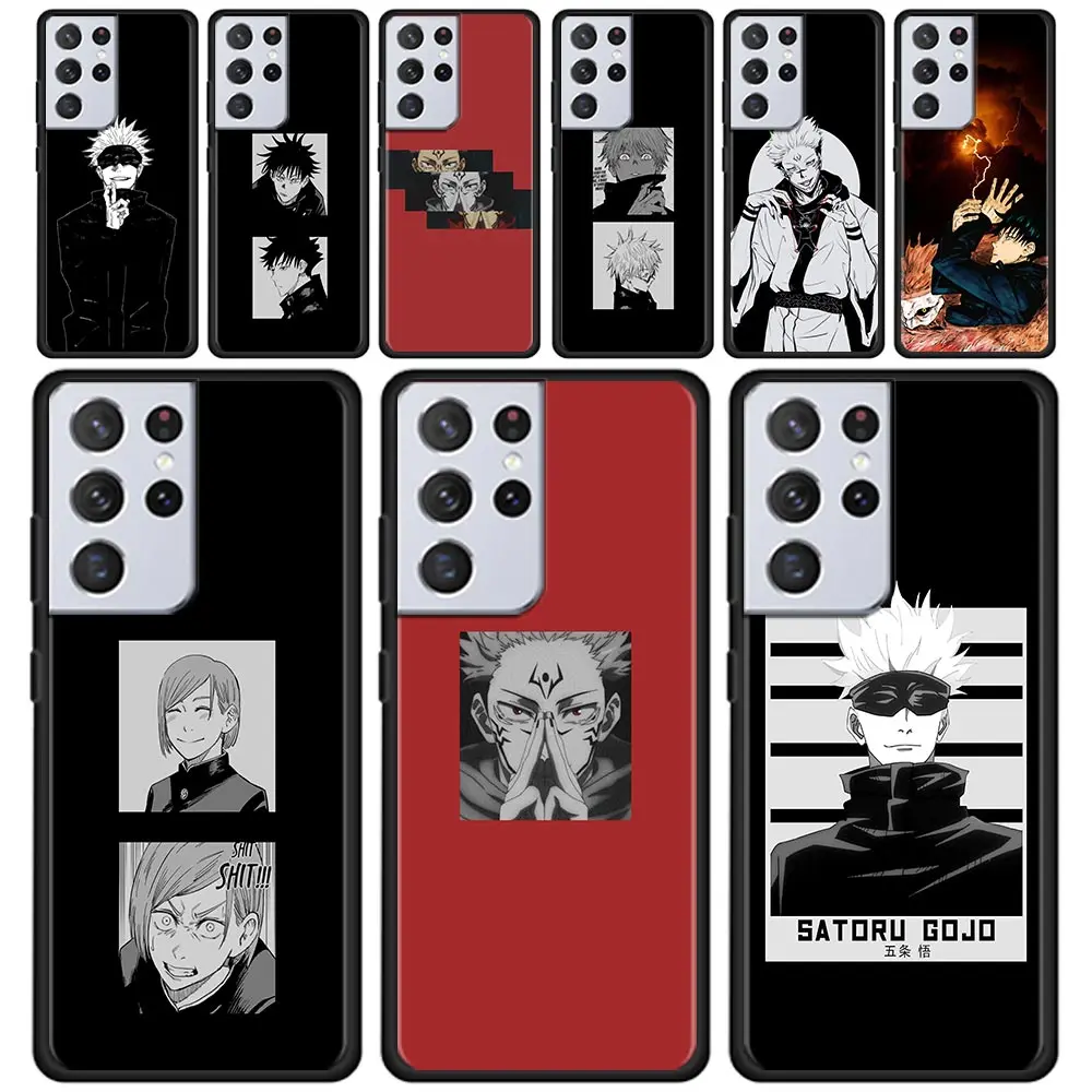 Phone Case For Samsung Galaxy S21 S20 Ultra FE S10 Plus Lite S10e S9 S8 S7 Edge Silicone Capa Shell jujutsu kaisen Gojou satoru
Phone Case For Samsung Galaxy S21 S20 Ultra FE S10 Plus Lite S10e S9 S8 S7 Edge Silicone Capa Shell jujutsu kaisen Gojou satoru
