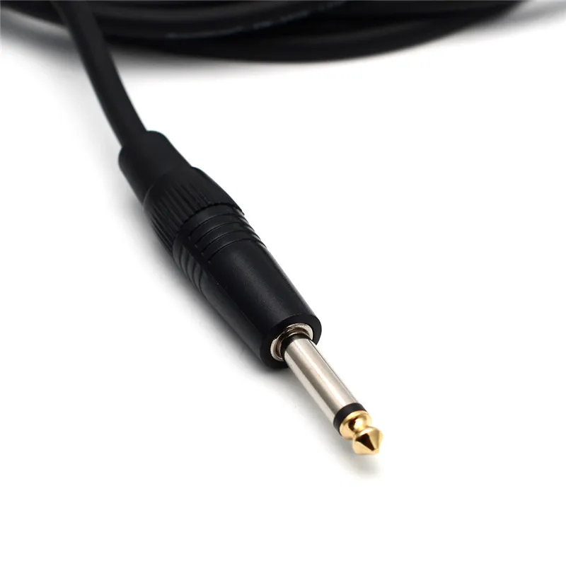 3 Meters Electric Guitar Cable Bass Musical Instrument Cable Cord 1/4 Inch Straight to XLR Male Black 
3 Meters Electric Guitar Cable Bass Musical Instrument Cable Cord 1/4 Inch Straight to XLR Male Black